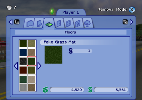 Sims2XBOX-FIN FakeGrassMat.png