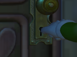 That's the key to Luigi's heart!