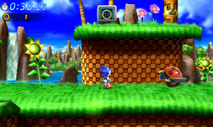 Sonic 1 DS - Green Hill Zone Act 3 #nintendo #nintendods #gaming #gami