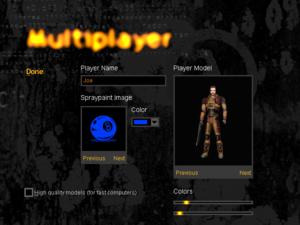 Half-Life WON MultiplayerOptions.png