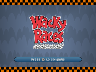 Wacky races crash and dash clearance wii