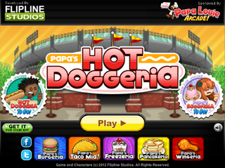 Papa's Hot Doggeria - Simulation games - GamingCloud