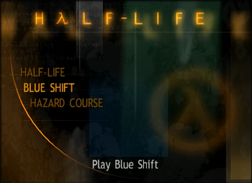 Blueshift Sep10 Proto MainMenu.png