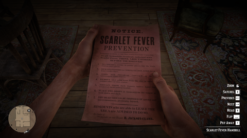 RDR2-ScarletFeverHandbillDocumentInGame.png