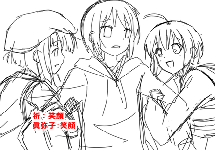 Hana to otome rough sketch41.png