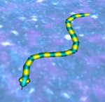 The VLP Snake reactivated and placed in a level.
