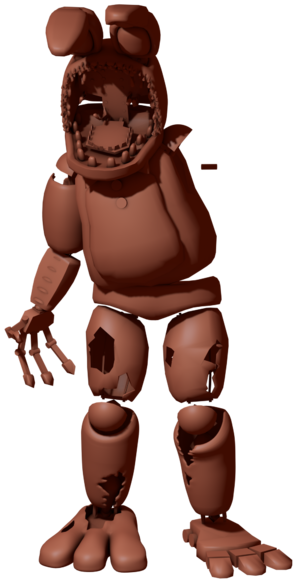 3D file FNAF / Five Nights at Freddy's Withered Chica Files For