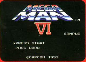 MegaMan6 NintendoPower51 titlescreen.png