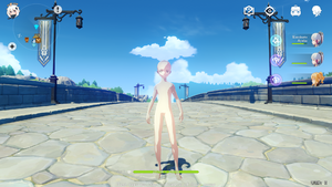 GenshinImpact-CBT1-Avatar Boy Sword Naked-InGame.png