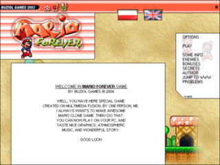 Mario Forever Download and Softendo Mario Games