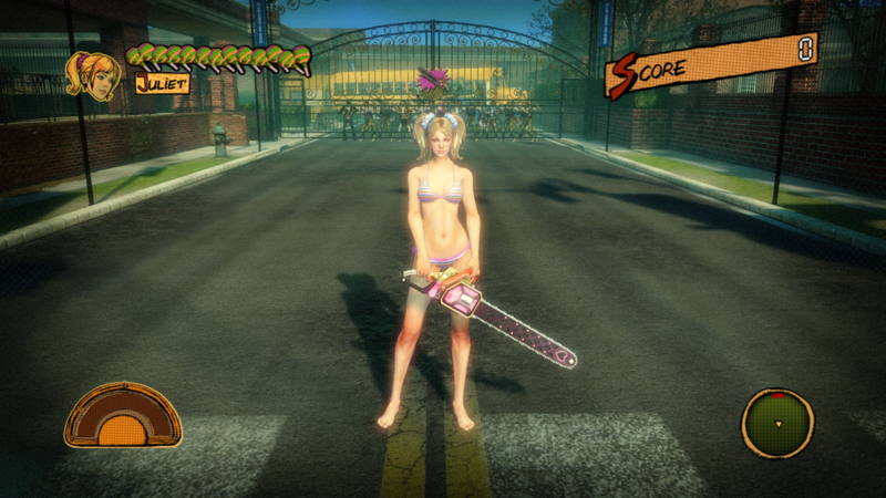 Lollipop Chainsaw Striped Bikini 1.png