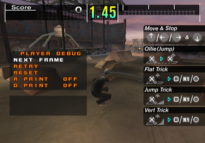 ESPN X Games Skateboarding - Debugmenu10.png