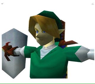 After 2 days of work, I have created a paper model of Link from ocarina of  time! (Taking suggestions for the next model in the comments) : r/n64