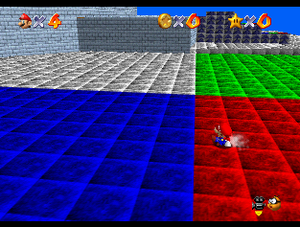 A cut Super Mario 64 stage has resurfaced from an old Nintendo report