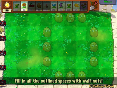 Sunny Day (hidden mini-game), Plants vs. Zombies Wiki