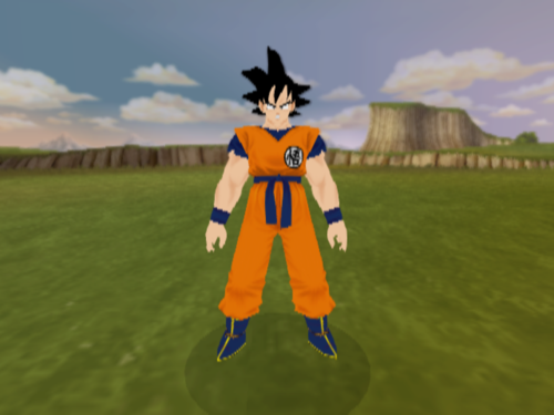 DBZ Budokai Early Goku Model.png