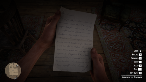 RDR2-LetterToTheGovernorDocumentInGame.png