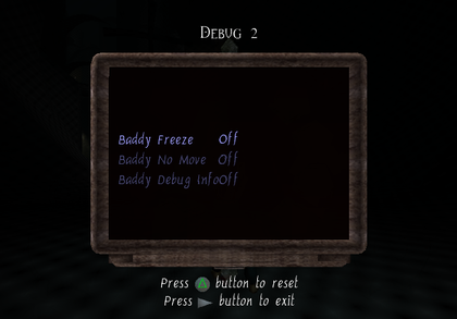 Shadow Man 2 - Debugmenu2.png