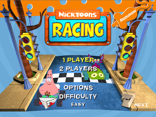 nicktoons racing ps1