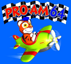 An early logo design for "Pro-AM 64".