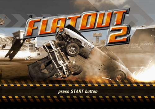 FlatOut2-PS2 Final-TitleScreen.png