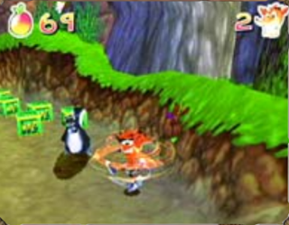 Crash Twinsanity-Prerelease PrimaGuideJungleBungleSkunk.png