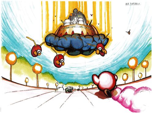 LEAKED CONCEPT ART OF KIRBY'S DREAMLAND 2 STRAIGHT FROM SAKURAI'S BASEMENT  (TOTALLY NOT CLICKBAIT) : r/Kirby