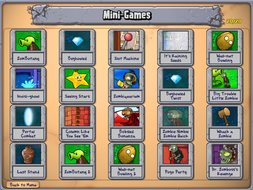 Plants vs. Zombies (Windows, Mac OS X) - The Cutting Room Floor