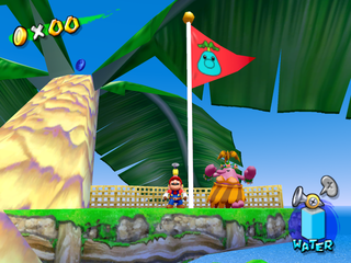 Super Mario Sunshine/Unused Animations - The Cutting Room Floor