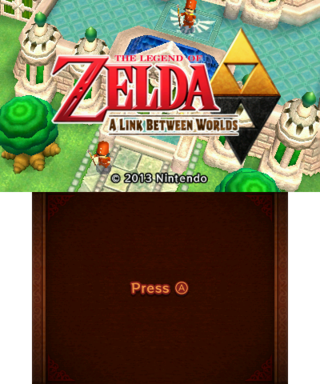 The Legend of Zelda: A Link Between Worlds para Nintendo 3DS (2013)