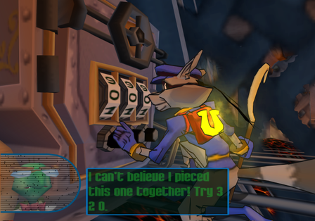 Sly1 May2002 LavaLair Vault.png