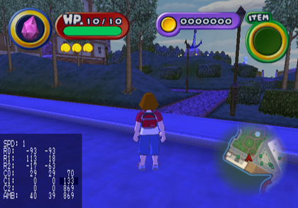 Adventure of Tokyo Disney SeaPS2 - Debugmenu5.png