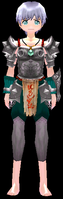 Mabinogi Clancow lite armor equipped front.png