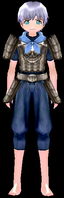 Mabinogi Clancow worrier armor equipped front.png