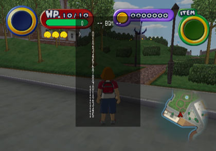 Adventure of Tokyo Disney SeaPS2 - Debugmenu8.png