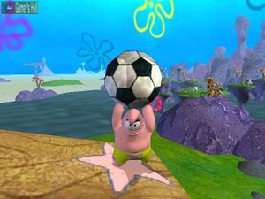 SpongeBob-BfBB (GC) 3D Patrick & 1 Soccer Ball.jpg