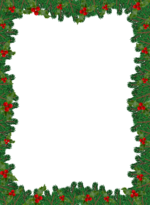 FNaFAR Frame wreath holly.png