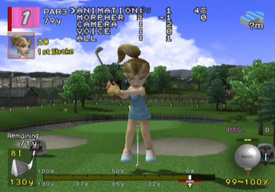 TURN TO CHANNEL 3: PS2's 'Hot Shots Golf 3' can make everybody a golf fan