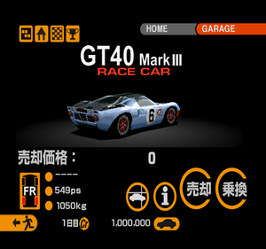  Ford GT40 in Gran Turismo 2