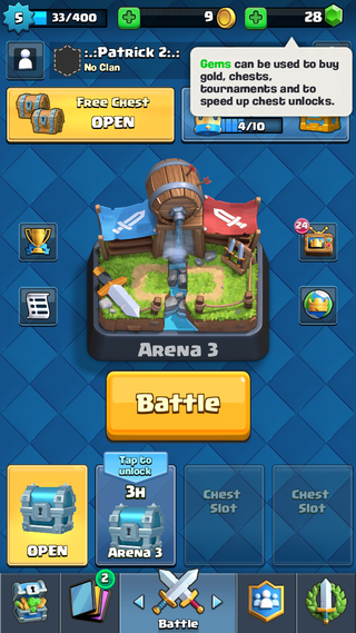 Clash Royale: The Road to Legendary Arena: Barbarian Bowl