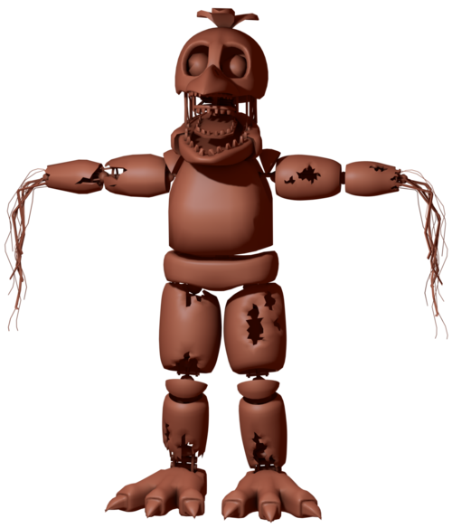 Withered Freddy FNaF VR HW - Download Free 3D model by Captian