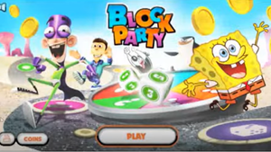 Early Block Party Title Screen.png