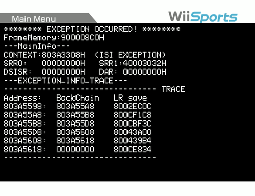 Wii sports 2025 club code