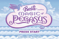 Barbie and the Magic of Pegasus U GBA Title.png