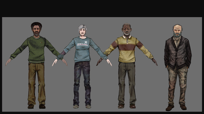 TheWalkingDeadTelltaleS1 Concept 106CharactersCliveJoyceBoydVernon.png