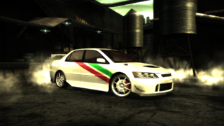 The unused Mitsubishi Lancer Evolution VIII GSR preset