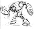 Shantae GBC PrereleaseSketch Mummy.gif