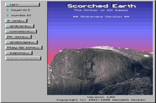 Scorched Earth-shareware title.png