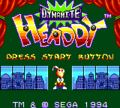 Dynamite Headdy GG Title US.png