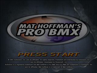 Mat Hoffman's Pro BMX - Wikipedia